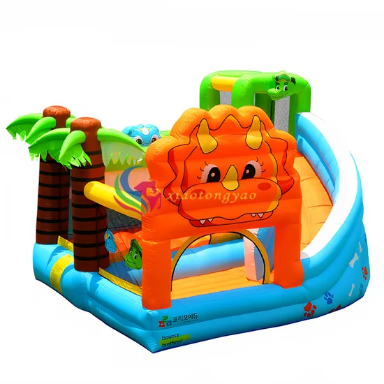 Amusement Equipment Inflatable Castle & Bounce House Jumping Trampoline Combo for Bouncing & Jumping