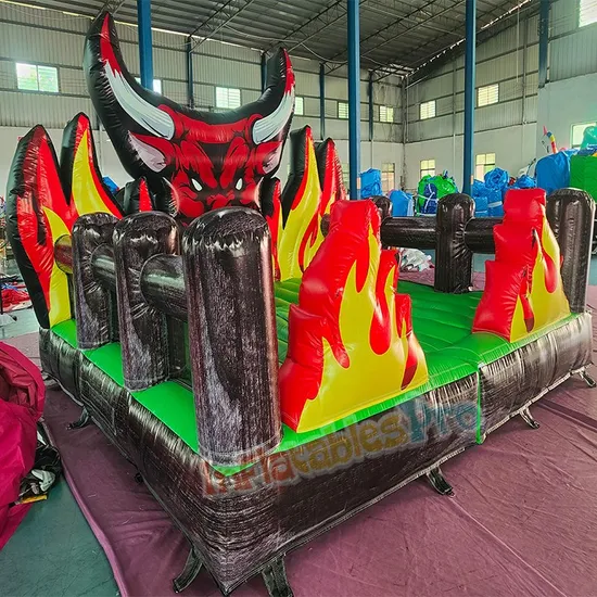 Mechanical Bull Inflatable Mattress for Safety