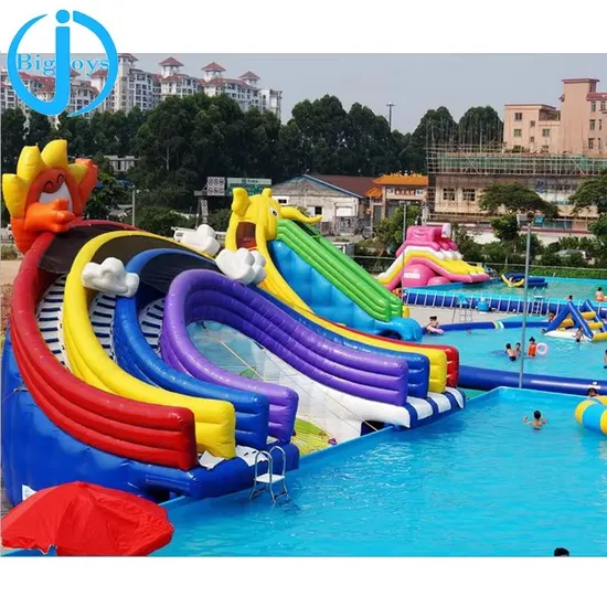 Outdoor Inflatable Playground Equipment, Inflatable Funcity for Sale (BJ-F41)