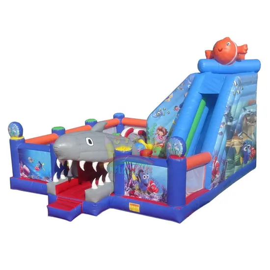 Orient Inflatables Certificates Amusement Park Kids Inflatable Seaworld Playground Kids Fun Park Happy Playland for Sale