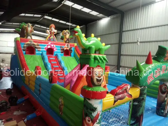 Cartoon Inflatable Castle Amusement Inflatable Playground Amusement Park Inflatables