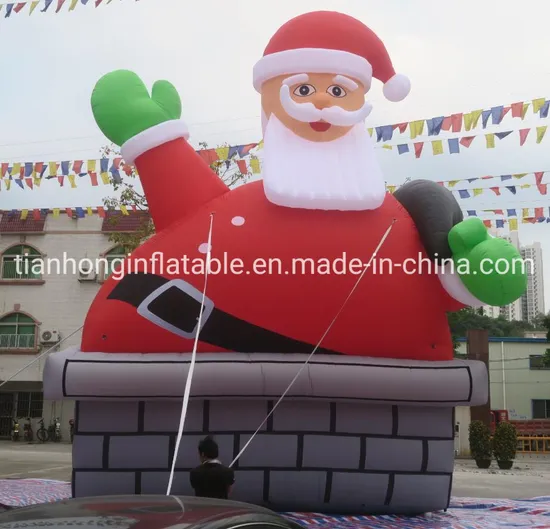 10m 33FT Tall Giant Inflatable Father Christmas Santa Claus