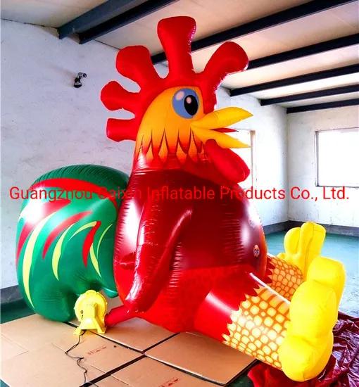 Waterproof Inflatable Chicken Cock Model Cock Mascot Inflatable