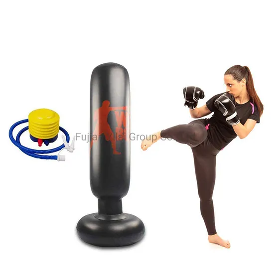 Inflatable Kids Punching Bag Boxing Bag Tumbler Toy for Training Taekwondo