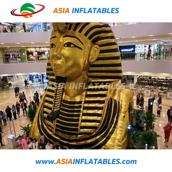 Inflatable Egypt Great Sphinx of Giza Famous Building Inflatable Pharaoh Sculpture Exhibition
