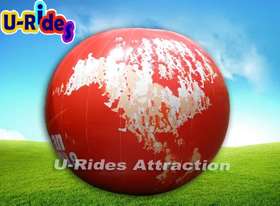 Made in china Inflatable Red Earth Decoration for Festivals Events & Outdoor Displays