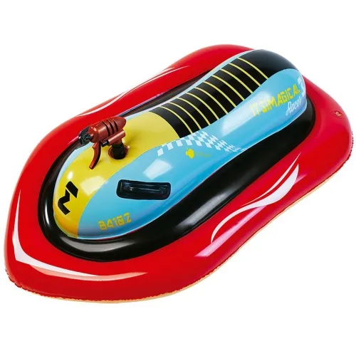 Inflatable Blow up Jet Ski Moterbike Pool Ride on Water Toy with Water Gun