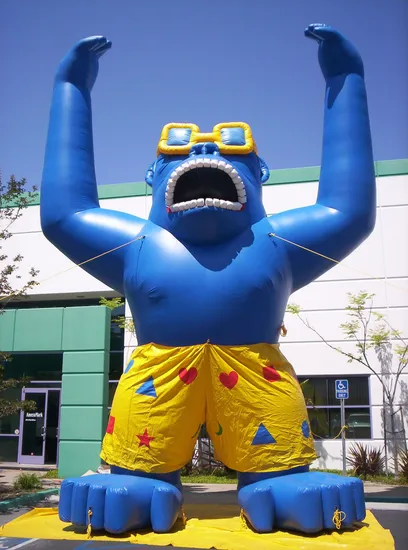 2023 New Cheap Giant Inflatable Advertising King Kong Gorilla