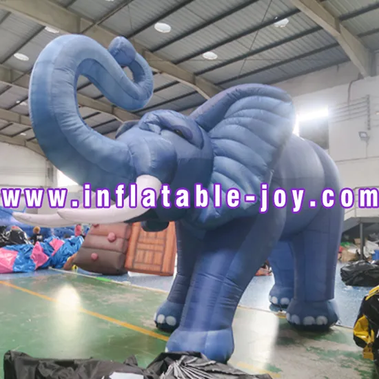 with Air Delivery Cost to Door 6m Tall Giant Inflatable Cartoon Elephant