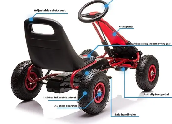 Four Wheel Toy Car Pedal Kid Go Karts