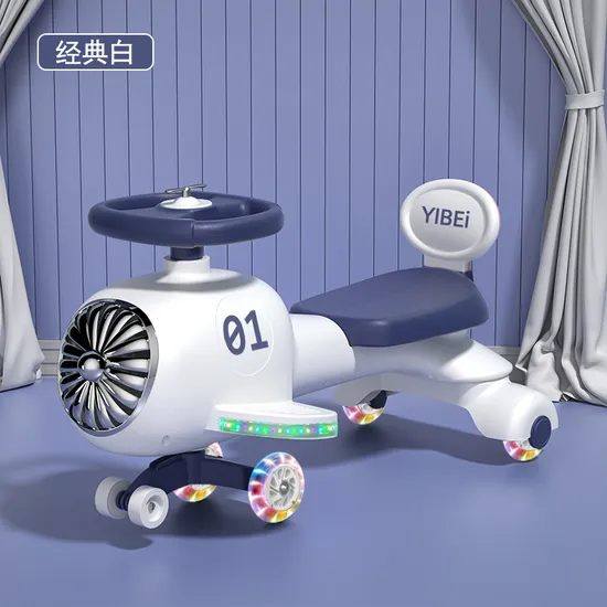 White Baby Walker Baby Twist Car