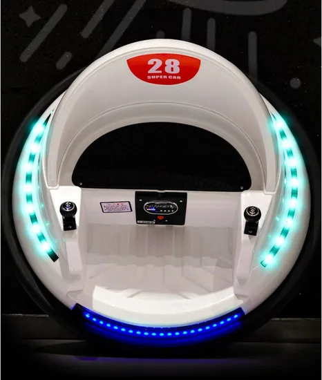 Electric Bumper Car with LED Flashing Lights