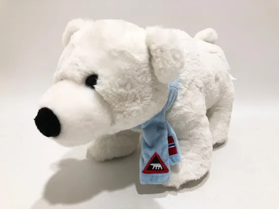 Stuffed Animals Polar Bear Plush Toys Pillow White 25cm