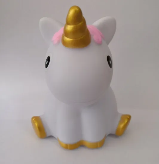 Cute LED Unicorn Nightlight, Flashing Unicorn Toys
