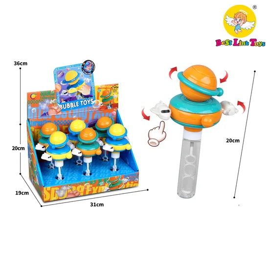 Summer Children Toys Cute Shape Bubble Stick Spacecraft Bubble Toy