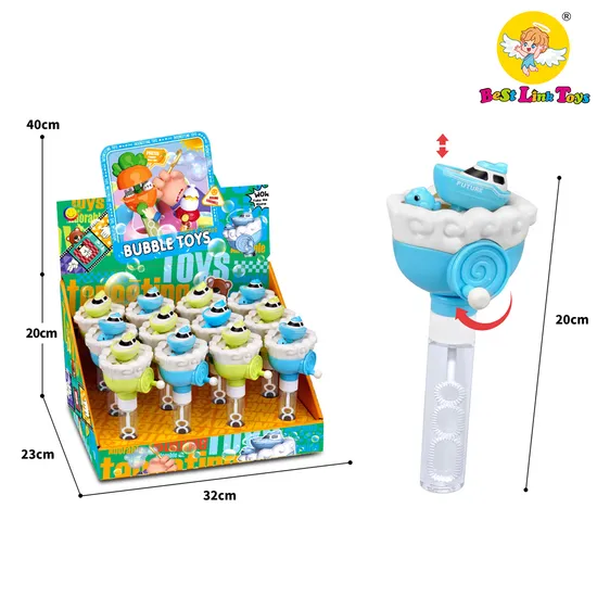 Summer Children Toys Cute Shape Bubble Stick Rocking Airship Bubble Toy