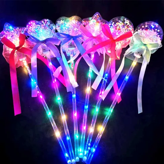 LED Flashing Bobo Ball Flash Stick Light up Toy Wand