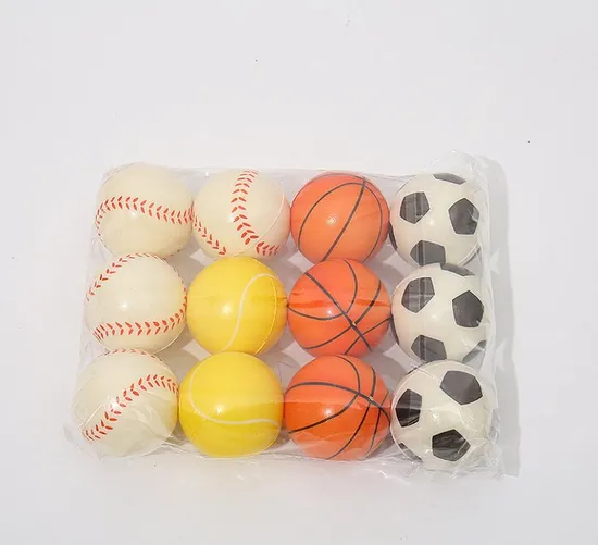 PU Bouncing Squeeze Expandable Stress Relief Fidget Toys Ball