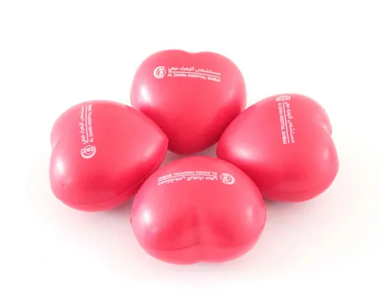 Heart Shape Anti Stress PU Foam Ball
