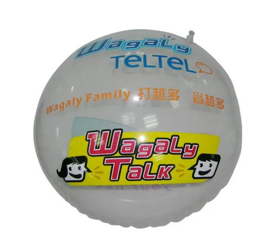 Wholesale Eco-Friendly PVC Inflatable Beach Ball for Promotion