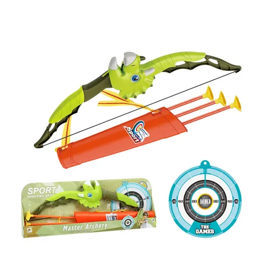 Outdoor Sport Shooting Game Plastic Archery Toy Bow Arrow Kids Toys