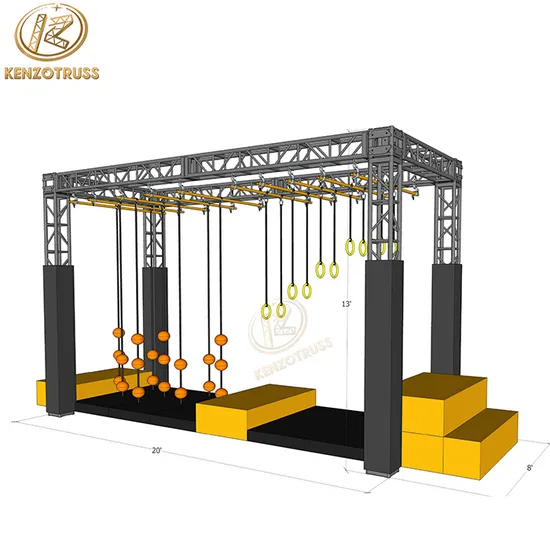 Hot Sale American Ninja Warrior Obstacle Course Equipment