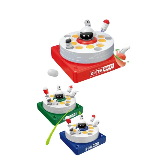 Sports Fishing B /O Space Bouncing Turntable Fishing Game Toys