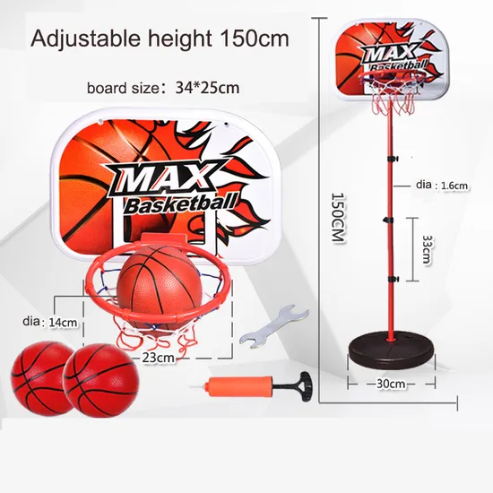 Adjustbal 120 to 150cm Basketball Set Sport Set for Kids
