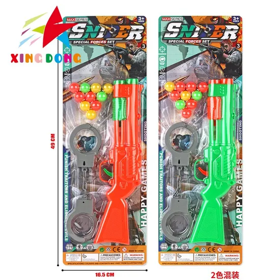 Cheapest Plastic Gun Shooting Games Set Toy Role Playing Games
