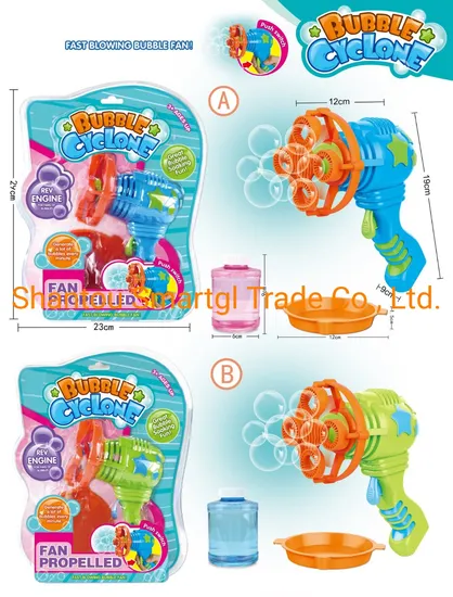 Newest Outdoor Indoor Summer Toys Bubble Gun Machine Toy for Kids
