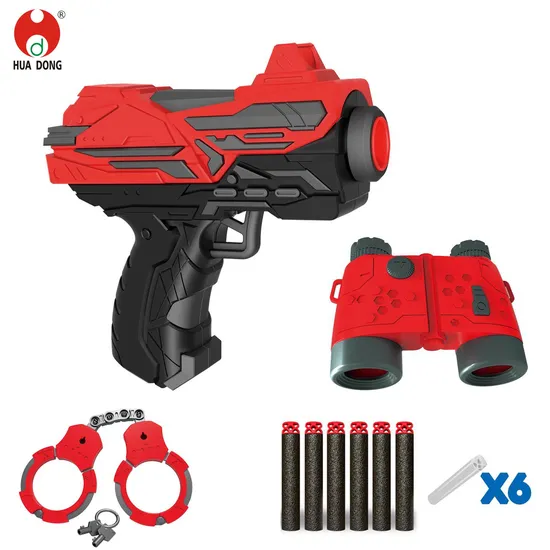 Factory Direct Wholesale Children′s Toy Gun Durable Foam Dart Gun High-Quality Plastic Toy Gun Soft Foam Dart Easy Load Toy Gun Indoor Outdoor Toy Gun