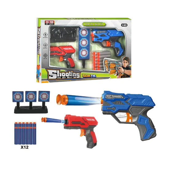 Safety EVA Foam Soft Bullet Toys Gun Shooting Target Practice Game Kids Toy