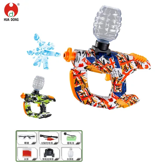 Factory Water Bullet Gun Wholesale High-quality Plastic Electric Gel Gun Toy Water Dart Blaster Outdoor Water Shooting Toy Battery-Powered Gel Gun Children Toys
