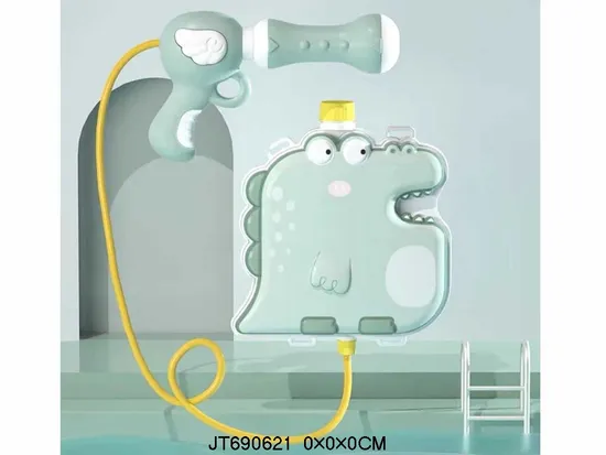 Cute Shape Kids Cartoon Animal Koala Pig Dinosaur Rabbit Summer Beach Outdoor Toys Play Pull-out Plastic Backpack Water Gun for Kids