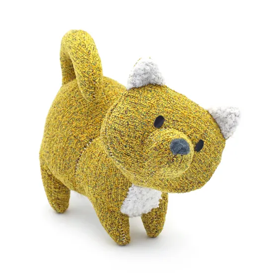 Soft Chenille Plush Cute Cat Plush Toy for Kinds and Pets
