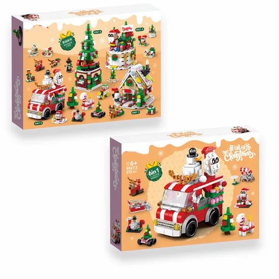 Imaginative Christmas Building Blocks Setr Kids Creative Toys
