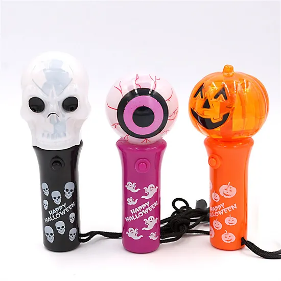 2024 China Wholesale Halloween LED Magic Flashing Wand Light Stick LED Toy
