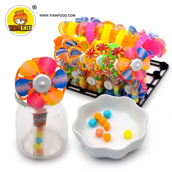 Happy Windmill Toy with Compress Candy