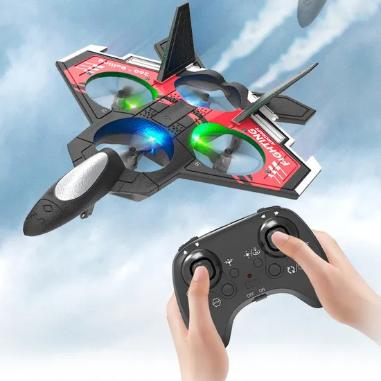 QS Chenghai Factory Remote Control 2.4G 12CH Foam Plane Toy Boy Promotion Gift Electric Multifunction Rotate 360° Outdoor Toy