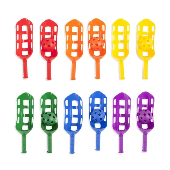 Promotional Outdoor Sport Beach Toss Catch Game Flip Toss Throw Catch Scoops Ball Game