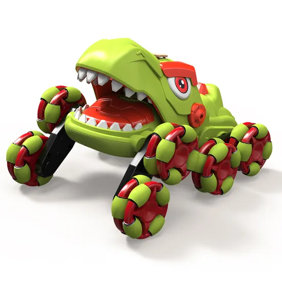 off-Road Stunt Brushless RC Truck Spray Dinosaur Rechargeable Radio Remote Control Children Car Toys