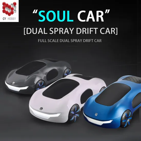 1/16 2.4G RC New Energy Stunt Car Toys with Spray Light Sound Control Watch Control Children′s Toys Remote Control Car