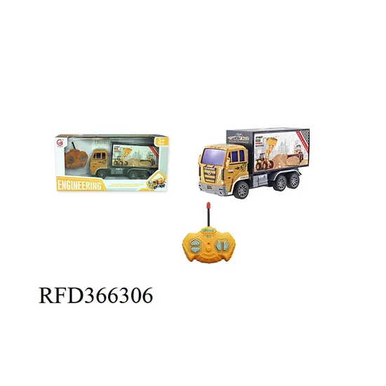 Remote Control Car Engineering Vehicle RC Truck Container Truck