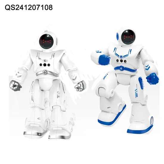 QS Wholesale Chenghai Education Early Infrared Remote Control Robot Promotion Gift Multifunction Plastic Model Toys