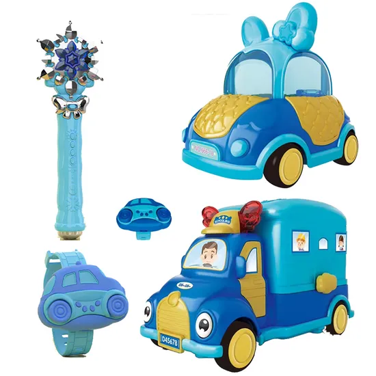 Gravity Sensor Remote Control Car Truck Hand Sensor Stunt Toy Die Cast Car Beetles Car Toy Watch Electric with Light Music Gift for Kids Girl Boy Play Set