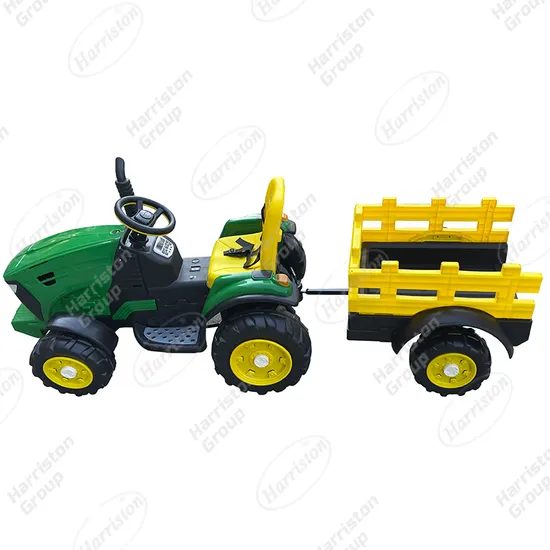 Riding and Remote-Controlled Children′s Electric Tractor Toy T-990t Tractor Toys with Tralier