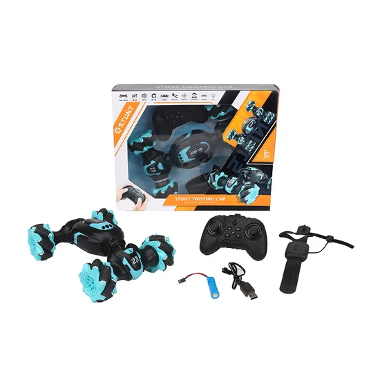 4WD Stunt Car RC Hand Gesture Sensing Car with Light and Music