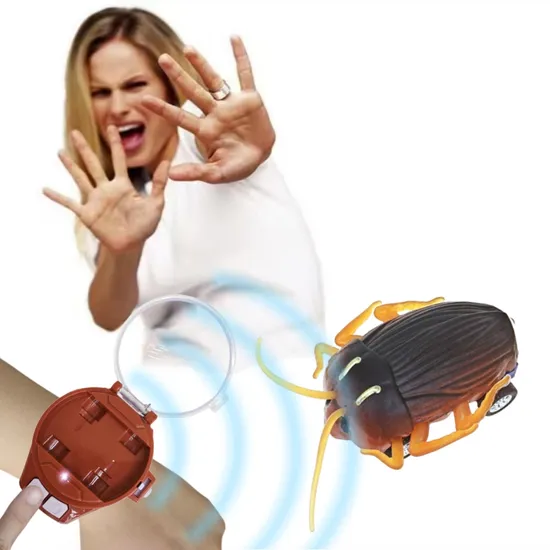 Remote Control Car Prank Lifelike Cockroach Mini Car Novelty Toys for Boys, Halloween Gift for Girls