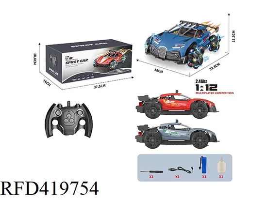 Remote Control 1: 12 Scale Model Spray Stunt Car