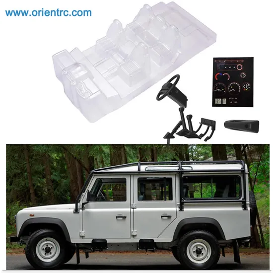 1/10 Simulation Transparent Interior Cockpits for RC D110